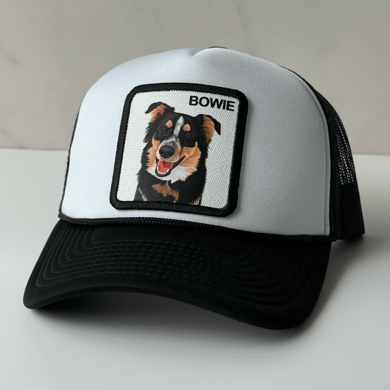 Youth Hat - Black/White