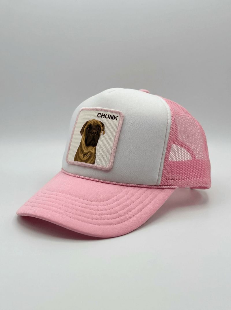 Foam Trucker - Baby Pink/White