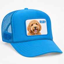 Foam Trucker - Neon Blue