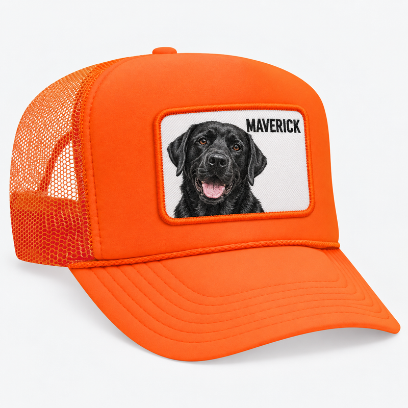 Foam Trucker - Neon Orange