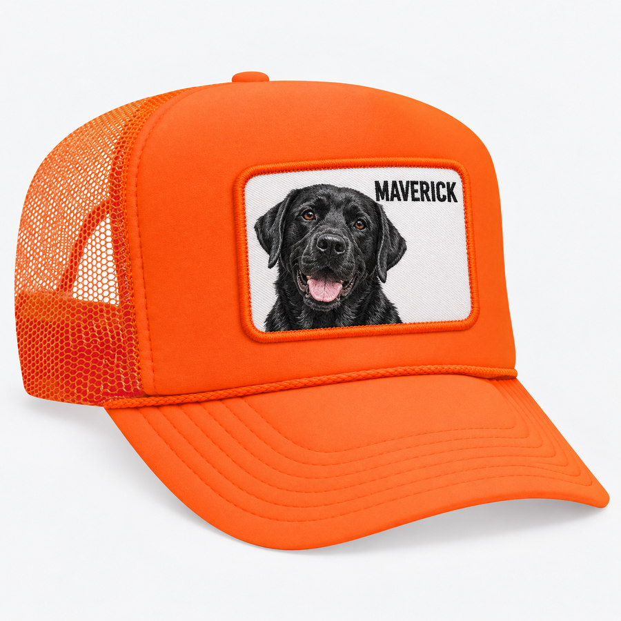 Foam Trucker - Neon Orange