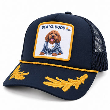 Foam Trucker - Captain Black/Gold